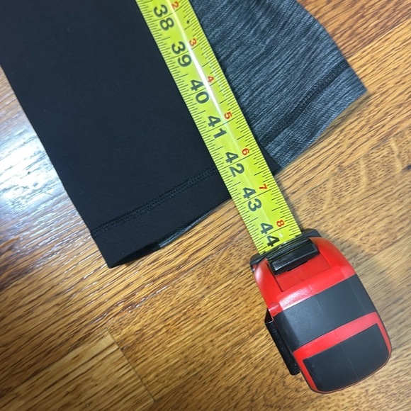 Lululemon Barre Pulse Pant Black Reversible Slub Denim Black Size 6 - Picture 9 of 10